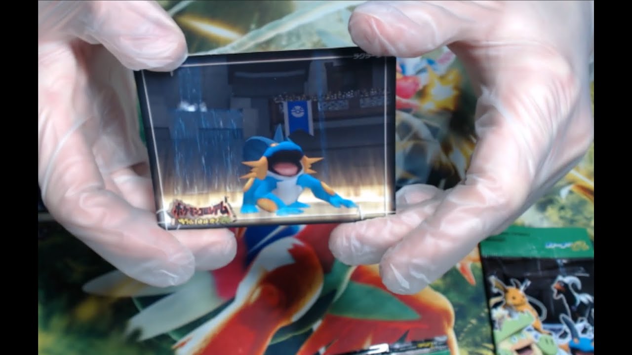 Pokémon Colosseum Double Battle e cards, Green pack opening + Japan story time