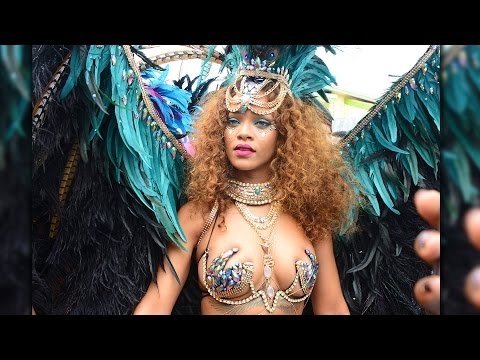Video: Rihannan Seksikäs Asu Barbadoksen Karnevaalilla