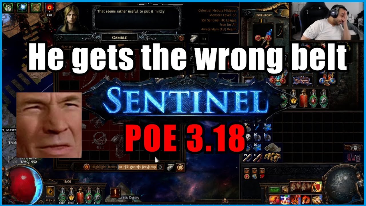 ⚡ POE 3.18 ⚡ Steelmage - He gets the wrong belt