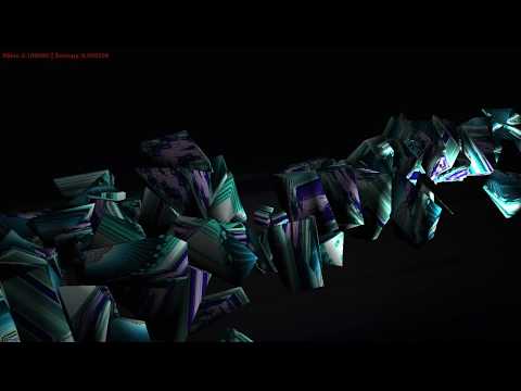 Realtime Custom Physics Engine Stacking and Shattering Simulation