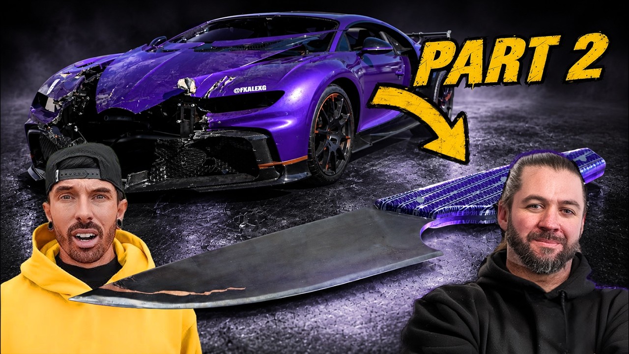 We FINISHED The BUGATTI CHIRON Chefs Knife — Transcript