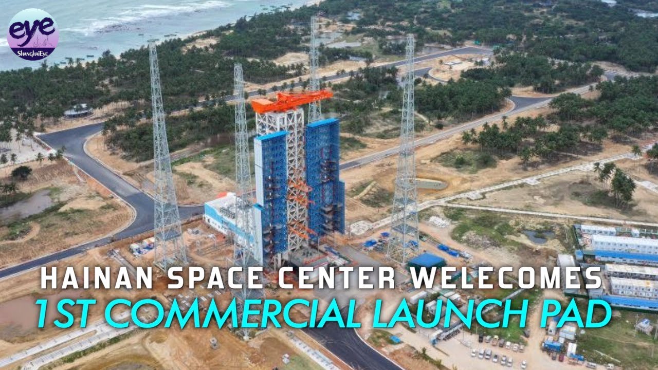 China's first commercial space launch site reaches construction ...