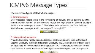 IPv6 Neighbor Discovery Protocol 03 Lecture   Internet Control Message Protocol v6