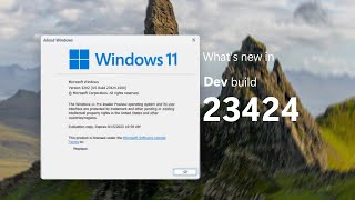 Windows 11 Dev Build 23424 And Whats New - Widgets Evolved Again