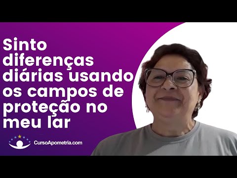 Depoimento: Sinto diferenças diárias usando os campos de proteção no meu lar