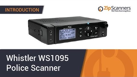 Whistler WS1095 Police Scanner | Introduction & Overview