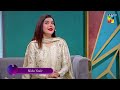 Nida yasir talks about her eid day the hum eid show with yasir hussain  eid special  day 02