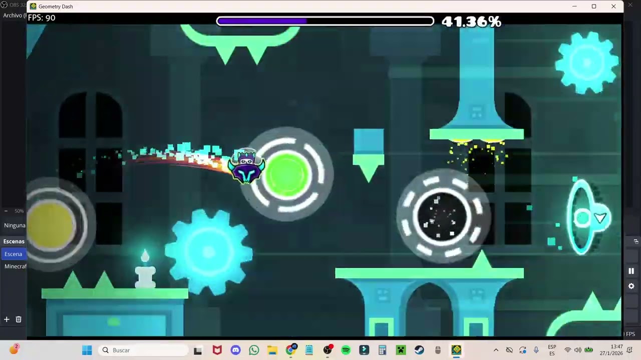 [Gauntlet] Demon n°341 "fall apart" by bli - Geometry Dash 2.2