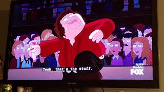 Family guy. Fart stuck in his pants