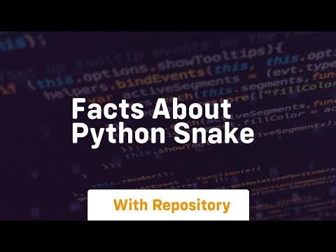 facts about python