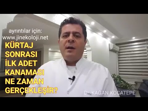 Kürtaj (gebelik sonlandırma) sonrası ilk adet kanaması ne zaman olur? Arada olan kanamalar adet mi?