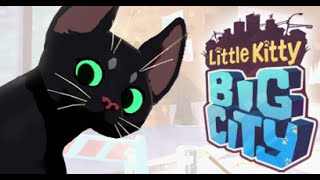 Котик контролирует человечество! Little Kitty Big city #рекомендации