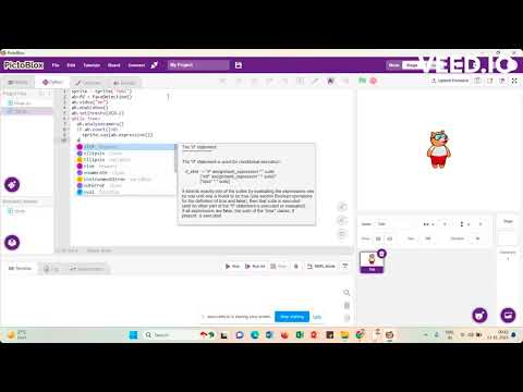 Face detection Using python on Pictoblox #ai and #robotics