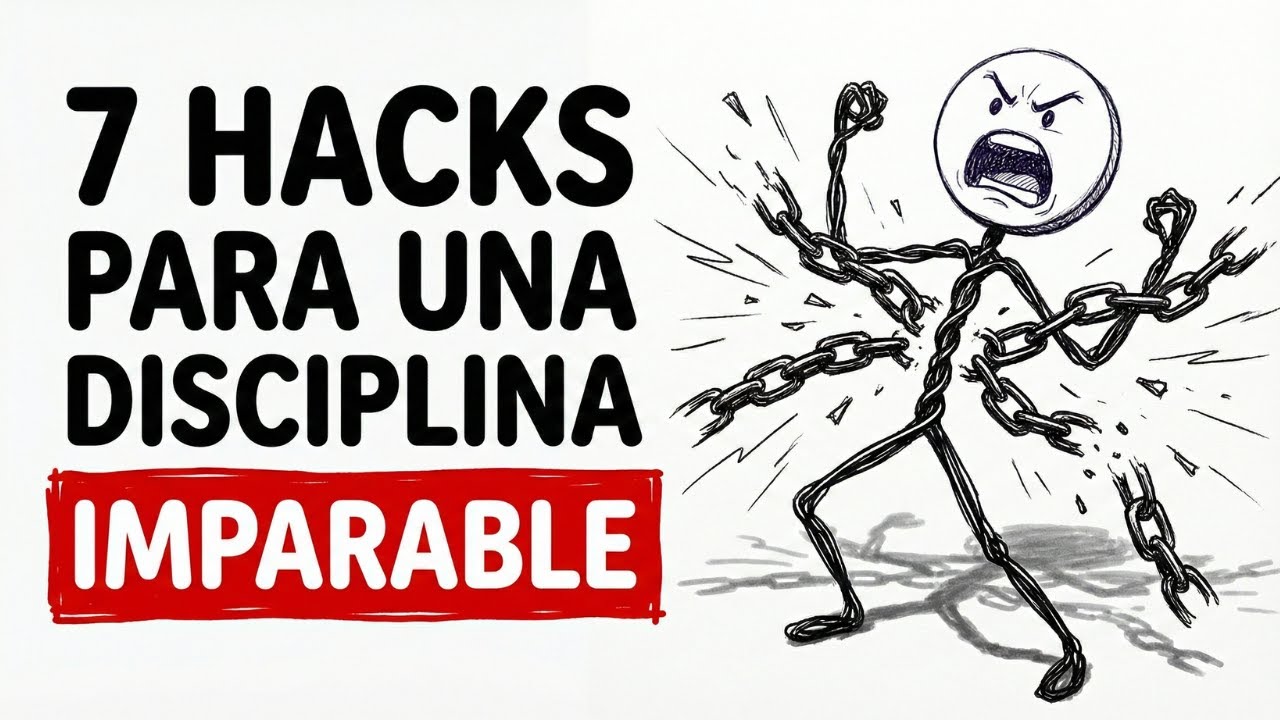 7 HACKS Psicológicos para una DISCIPLINA IMPARABLE.