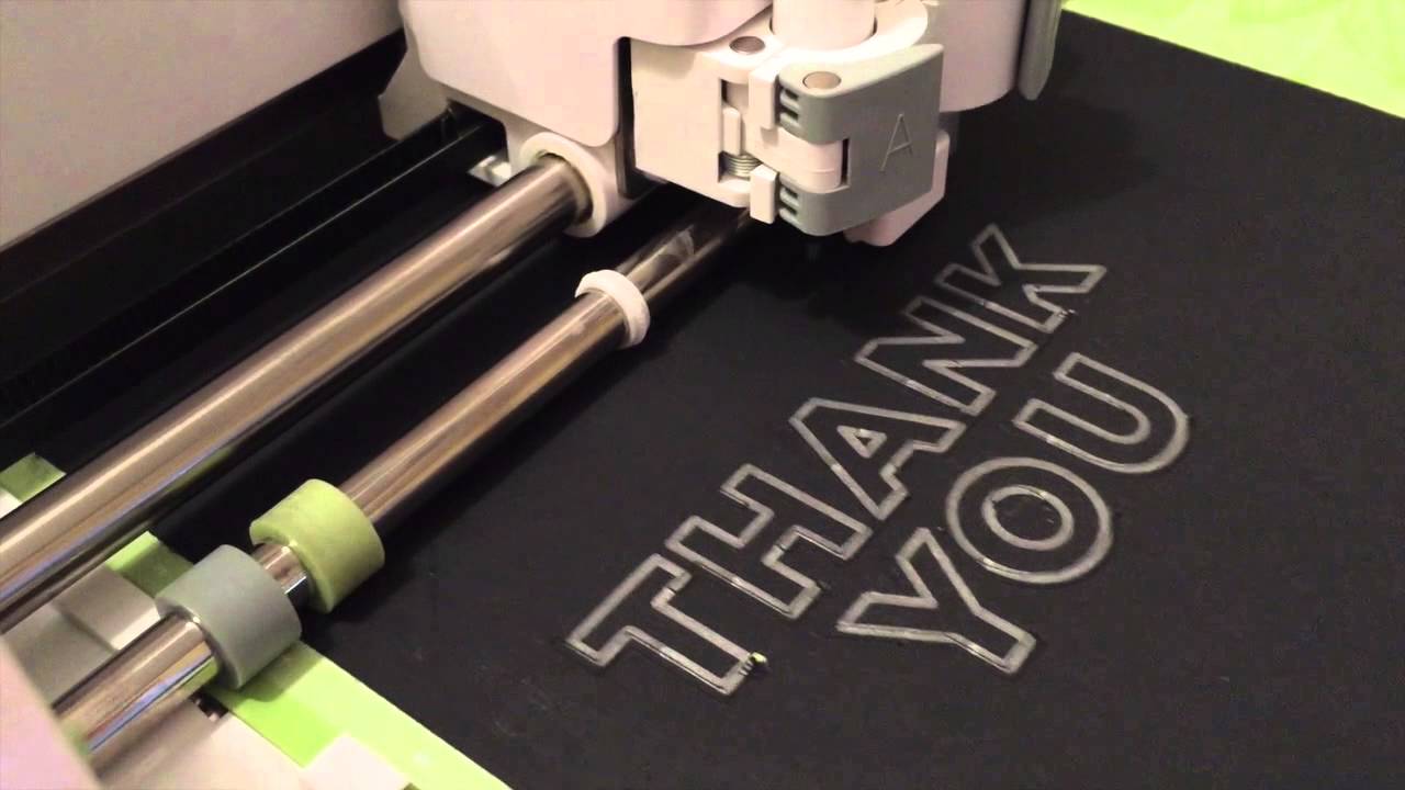 How To Make Thank You Cards Using Your Cricut Machine