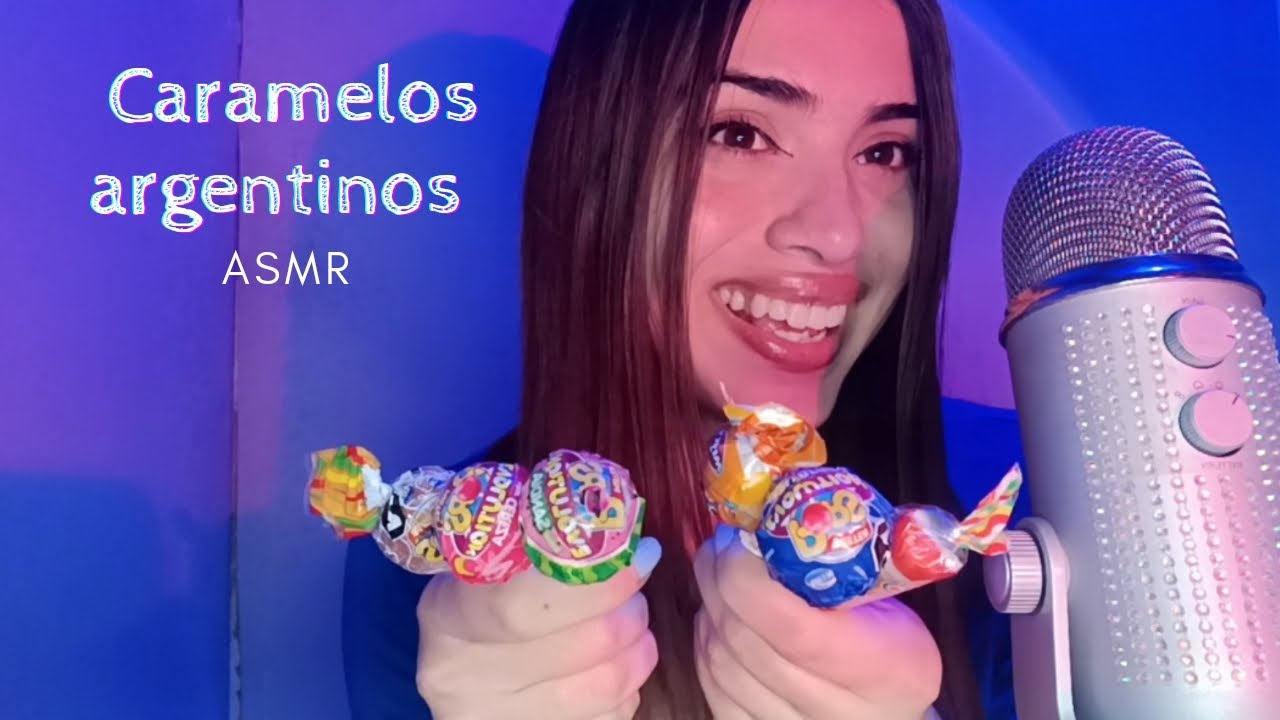 ASMR en Español | Comiendo 🍭 DULCES ARGENTINOS 🇦🇷