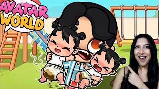 Avatar World Ai̇le Ruti̇ni̇ Hi̇kaye Kocam İki̇z Kizlarima Bakti Başina Neler Geldi̇? Seval Games