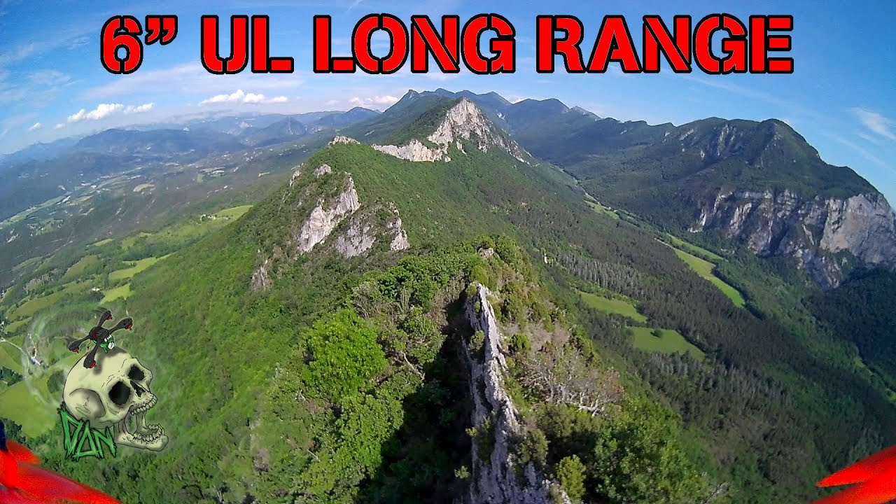 Caddx Baby Turtle 6" 6S UL FPV LONG RANGE on sony VTC5a VTC6 cinematic Li-ion Ratel