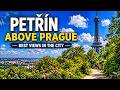 PRAGUE PETŘÍN ✨ | Petřín Tower &amp; Garden Walk Above the City | Walking Tour 4K
