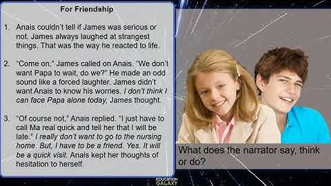 5th Grade - Reading - Narrator