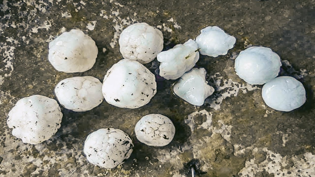 Hail Storm | Tennis Ball Hail - YouTube