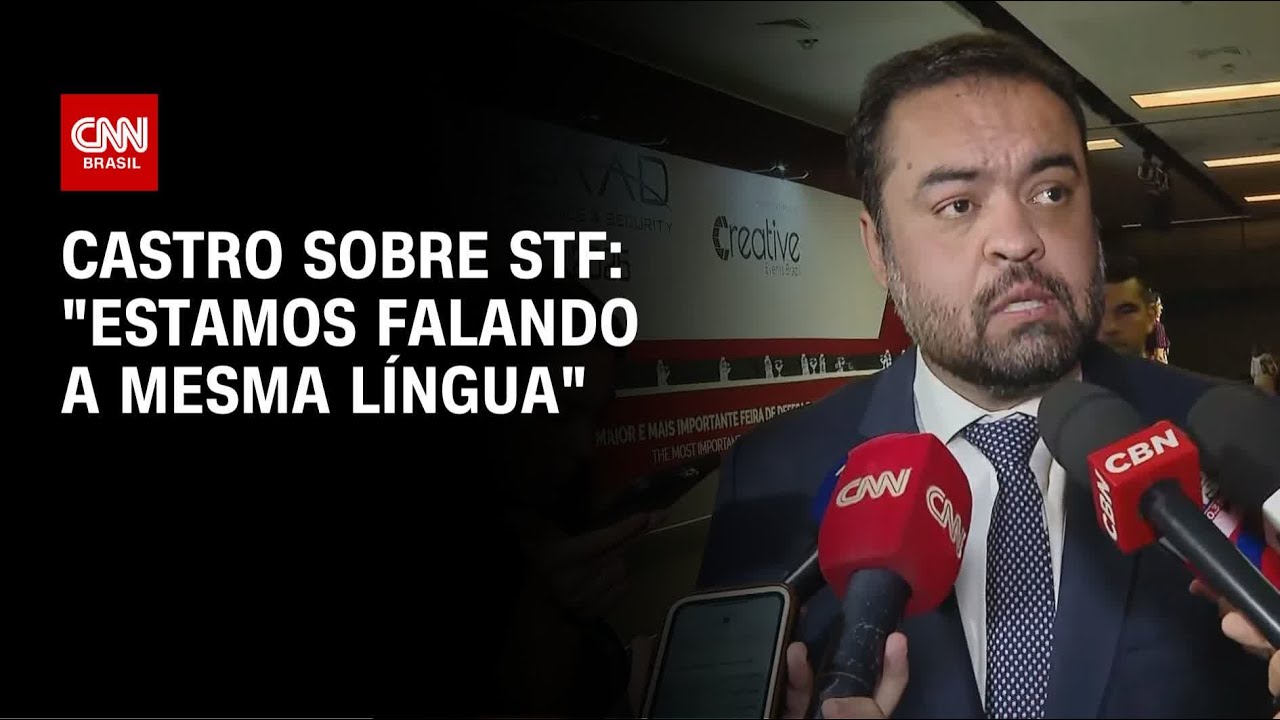 Decisão do STF sobre operações policiais agrada Castro: Falamos mesma língua | LIVE CNN