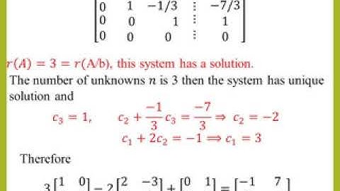 Lec 7 Linear combinations and Linear Independence/ Dependence