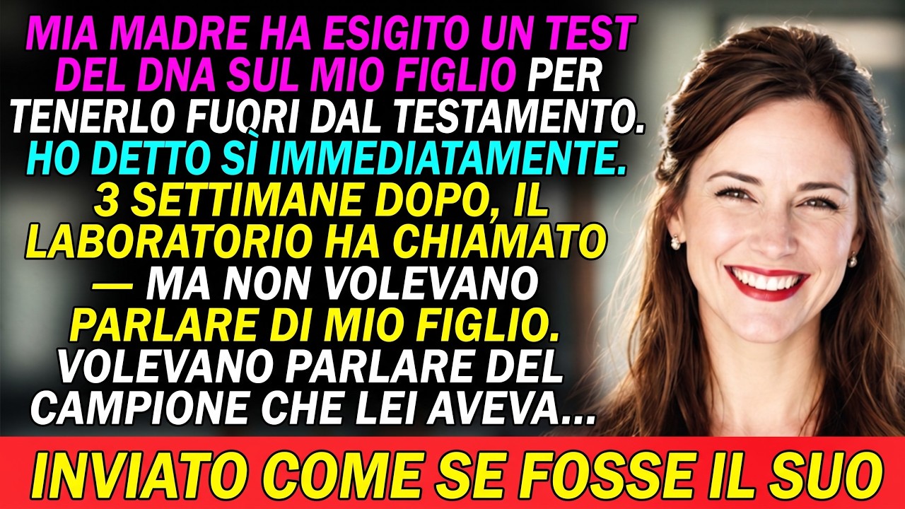“Fai il tuo prezzo”, ha detto mia madre, facendomi scivolare un assegno da 40.000 dollari sul tavolo della cucina. Settimane prima aveva preteso un test del DNA su mio figlio di 7 anni per...