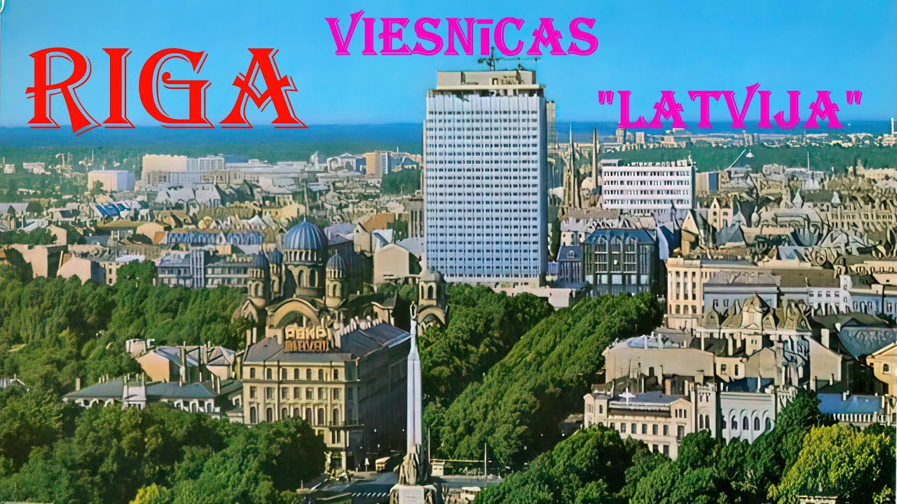 RIGA. Demolition of buildings for Нotel "Latvia" construction site                     март-май 1967