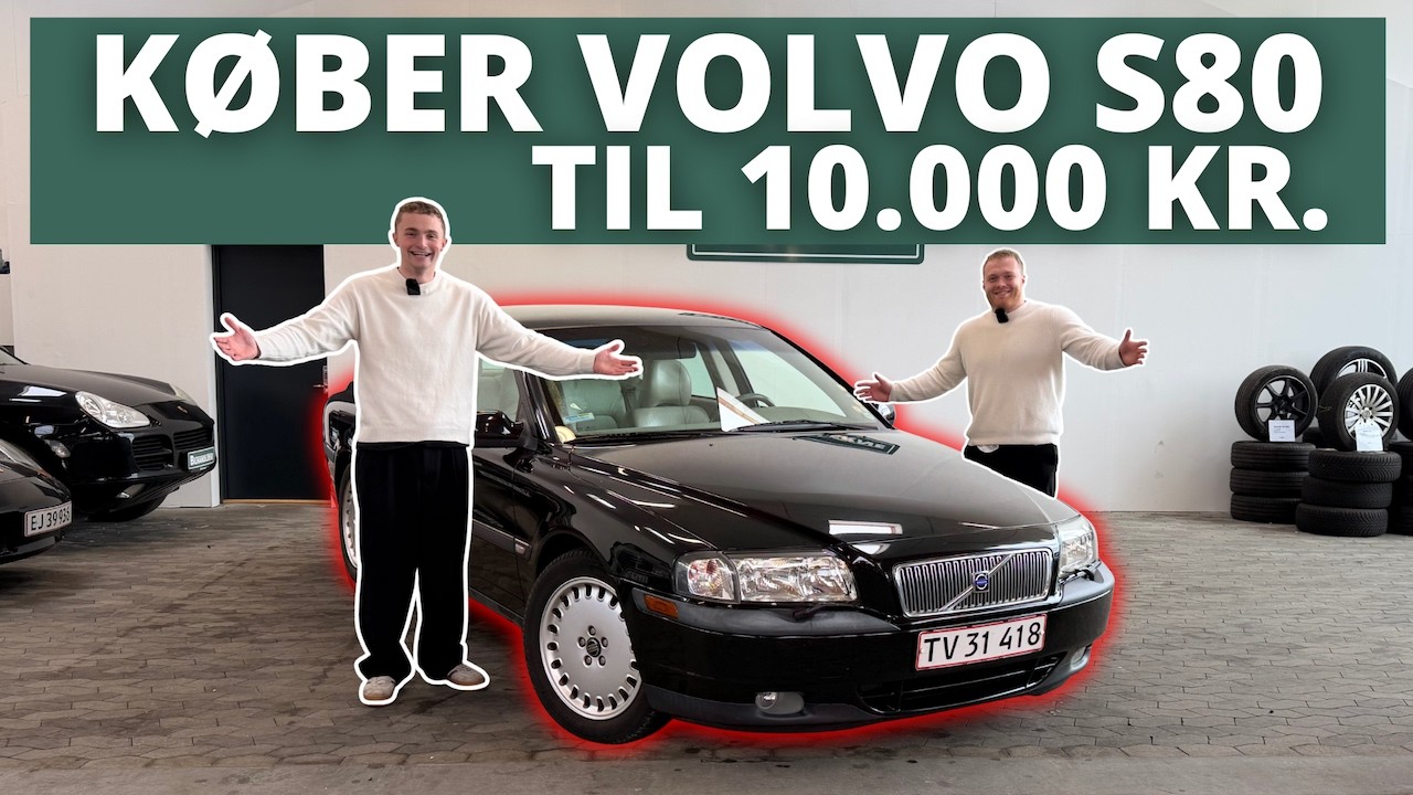 VI HAR KØBT EN VOLVO S80 TIL 10.000 KRONER! Unik historie!