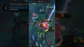 Aatrox bullying contra Yone! 🔥☠️ #leagueoflegends #wildrift #gameplay #highlights #faker