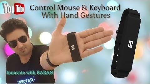 KAI - Gesture Controller - Makes Your Hand Movements A Keyboard And Mouse For Your PC - Smart Gadget