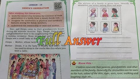 || 3rd STD EVS|| lesson -16 Deepa