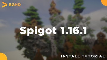 How to create a Spigot 1.16 (1.16.1 / 1.16.2 / 1.16.3 / 1.16.4 / 1.16.5) server