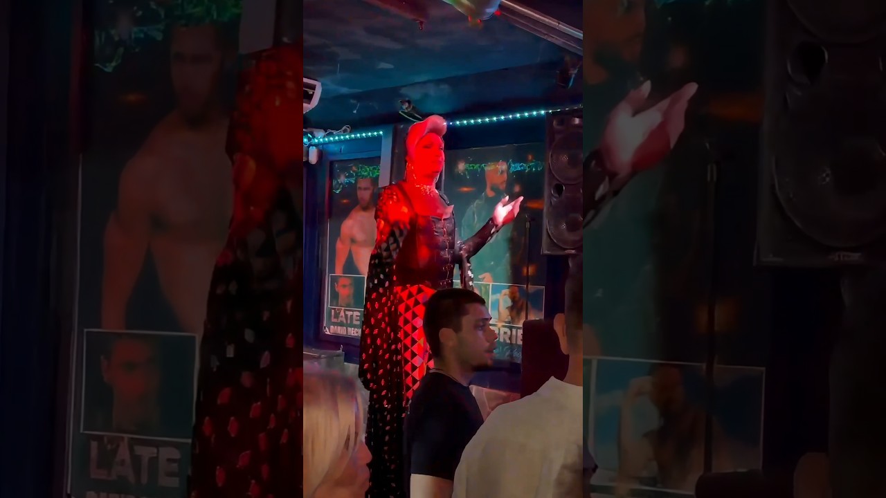 Yeray At New People Pub Benidorm #benidorm #gayvillagebenidorm #gaybar #dragshow #spain