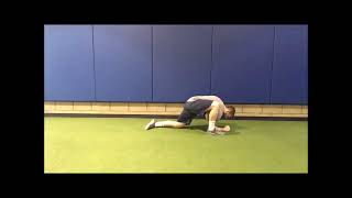 Stretching - Half Kneeling - Elbow to Instep Stretch