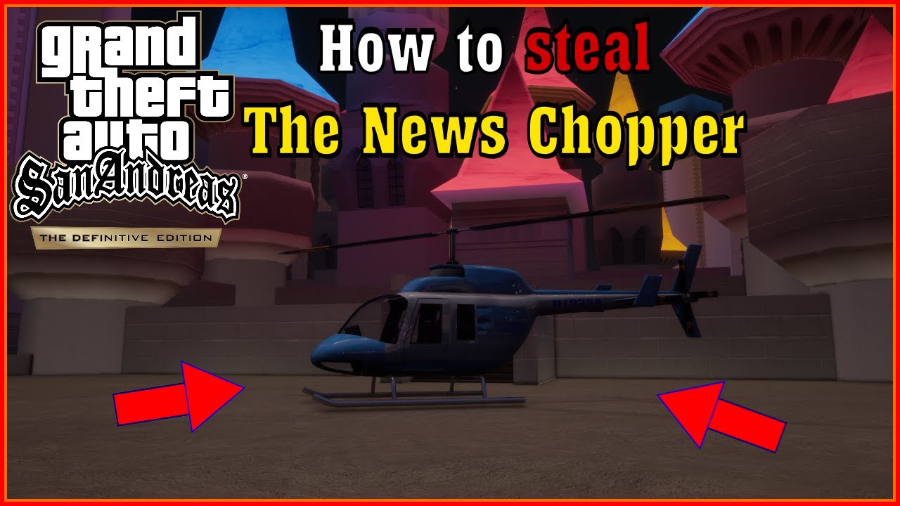 GTA San Andreas - Cadê o Game - Notícia - Curiosidades - Bug nos  helic?pteros da policia e San News.