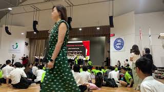 Cca Choir Students Singing Kpop Demon Hunters Golden At Pathlight School Campus 2 Annex Hall