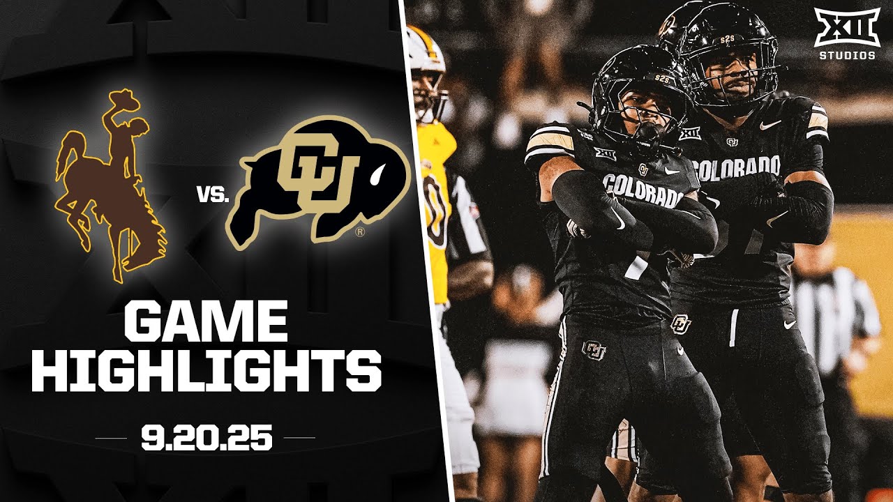Wyoming vs. Colorado Game Highlights | Big 12 Football