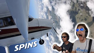 Spin Recovery In Cessna 172