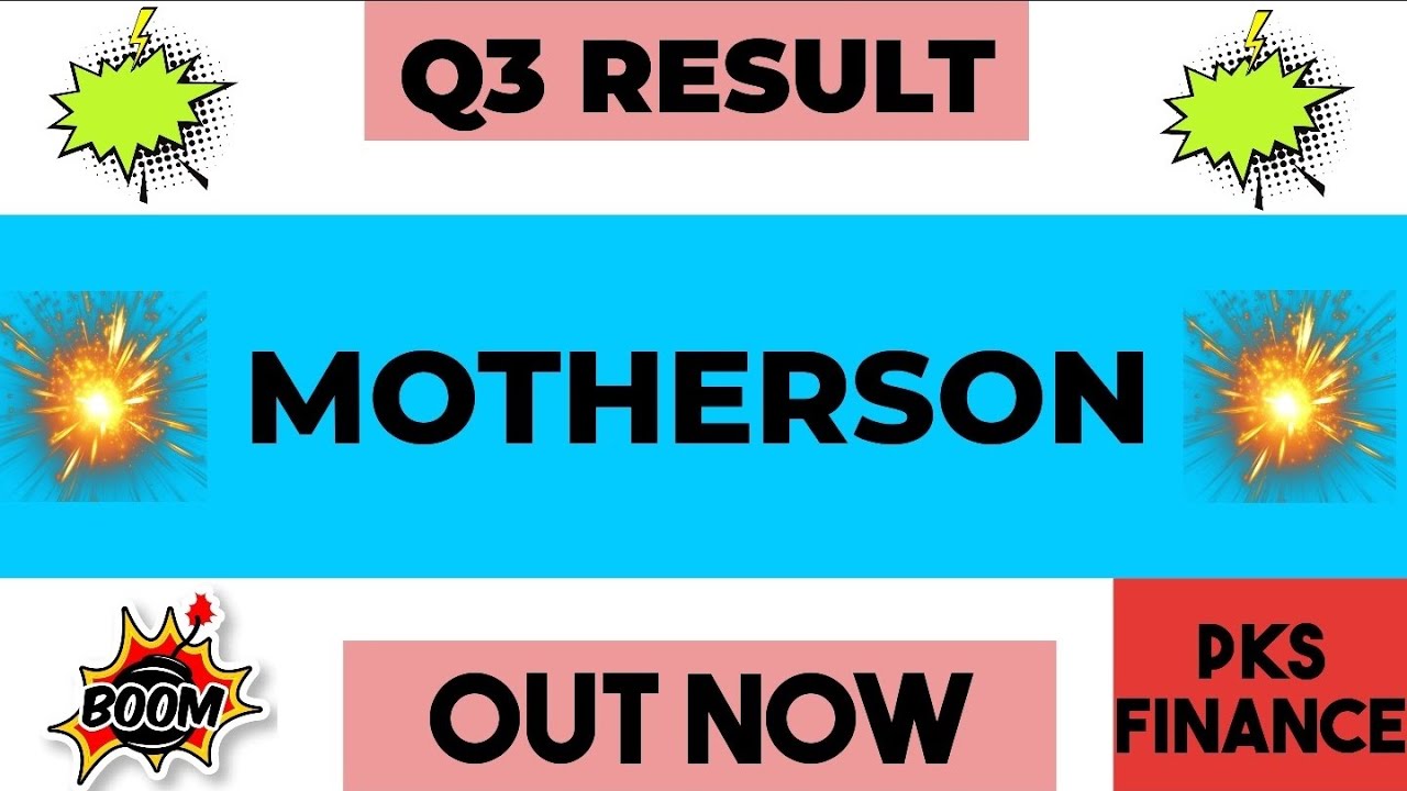 Motherson Q3 Results 2026 | Motherson Results | Motherson Sumi Share News | Motherson Latest News