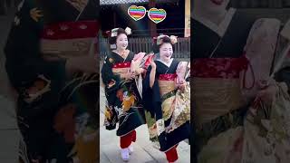 Geiko & Maiko Grace Gion – Tourists Can’t Believe It! 😱👘🌸 #geiko #maiko #gion #kyoto #narapar