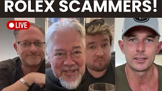 Rolex SCAMMERS! Anthony Farrer & Stefano Delacosta GRIFT CREW Oisin OMalley - Tim Write ArchieLuxury