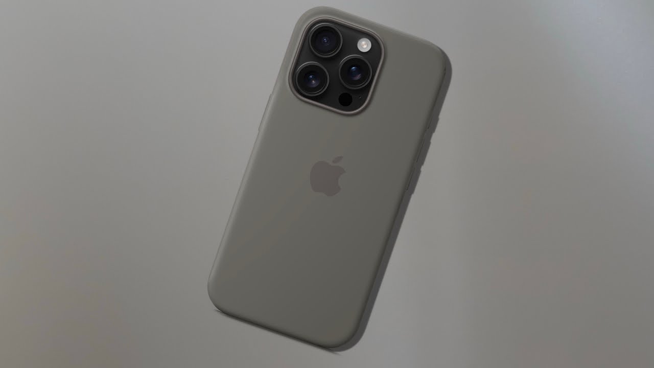Apple’s Minimalist Case for iPhone 16 Pro – Stone Grey Silicone with MagSafe!