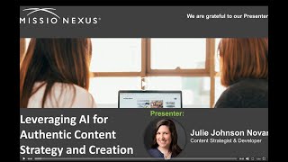 Webinar: The Ethical Edge — Leveraging AI for Authentic Content Strategy and Creation