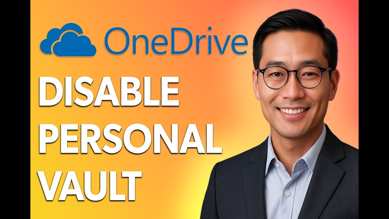 How To Disable Personal Vault In Onedrive [Step by Step Guide] - YouTube