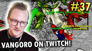 Tibia - I Found A Rare Dragon And Looted Something Very Rare....