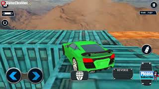 Extreme Impossible Tracks Stunt Car Racing Games / Android Gameplay Video #2 screenshot 4