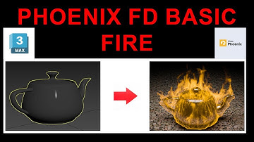 Phoenix FD basic Fire 3Ds max