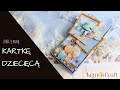 Kartka  dziecięca - Lemoncraft Boy's little world tutorial